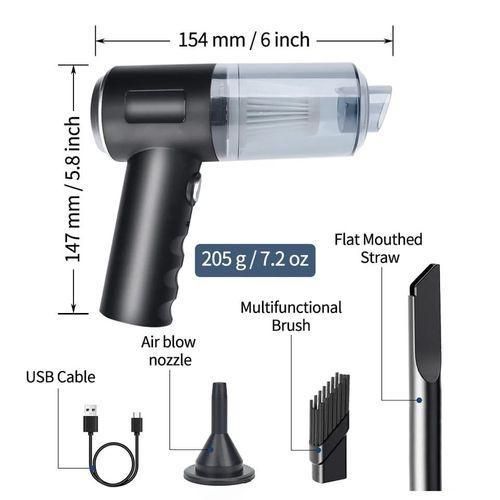 3 In 1 Handheld Wireless Car/ Home Vacuum Cleaner