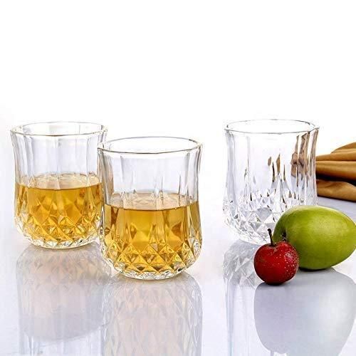 Nice One Set of 6pcs 200ML High Quality Glass Whiskey Glass Glassware Cup BM8707 (XM066A) GLASS CUP C