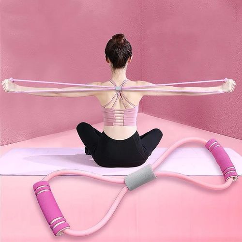 Portable Elastic Rubber Expander Rope Exerciser Sports Muscle Resistance Bands Pilates Yoga Belt Sports Women /Men Fitness Equipment