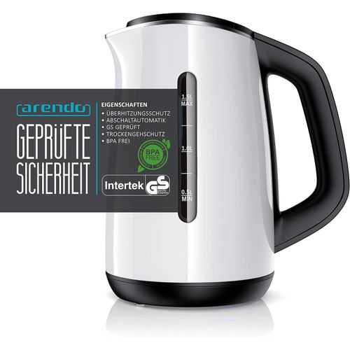 RAF Electric Kettle,Stainless Steel Electric Kettle Cordless Tea Kettle Electric 2L 1500-2000W Fast Boiling Boil-Dry Protection Bpa-Free Keep Warm Function Energy Efficient,Blue,One Size Practical