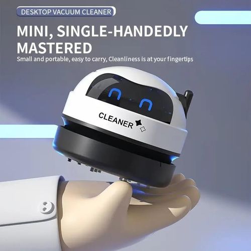 Desktop vacuum cleaner powerful, dust suction cleaning