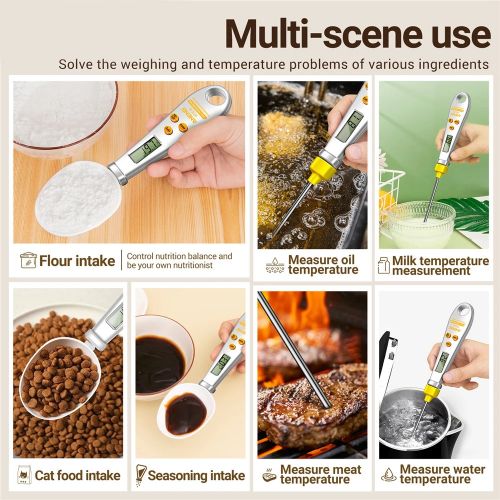 2 In 1 Electronic Measuring Spoon/Thermometer Kitchen Gadgets