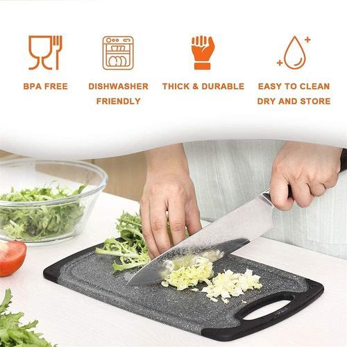 3pcs Kitchen Double Sided Cutting Board
