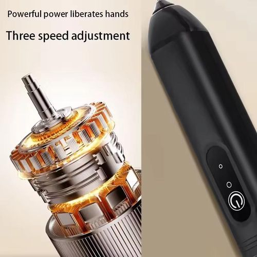 Rechargeable Hand-Held Electric Mixer USB Charge with 3 Speeds for Perfect Latte/Cappuccino Foam, Coffee