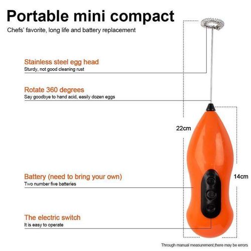 Handheld milk Coffee Mixer Frother