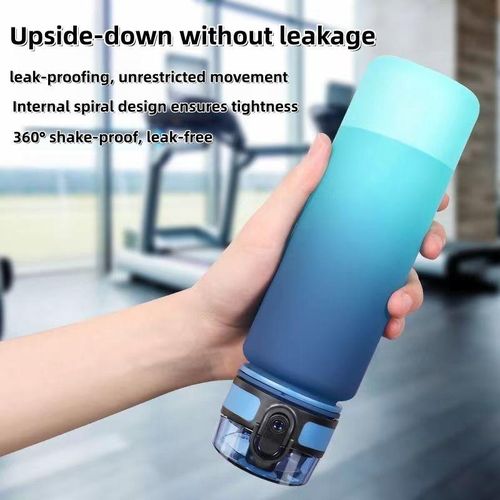 Homarom New Water Bottles Portable Sports Water Bottle,Gradient Drink Bottle