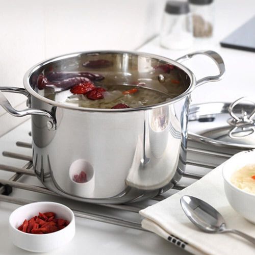 5 Pack Stainless Steel COOKWARE HOB STOCKPOT Pot Casserole Set with Glass LIDS