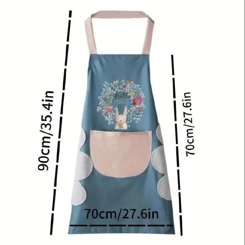 2pcs Apron Waterproof And Oil-proof Apron Adjustable Bib Apron Kitchen Cooking Aprons For Restaurant Casual Tie Back Patch Pockets Apron For Kitchen Women's Clothing Thanksgiving gifts Christmas gifts