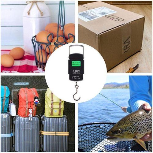 Luggage Scale Portable Digital Hanging Scale for Travel, Suitcase Weight Scale 110Lb/ 50kg Capacity