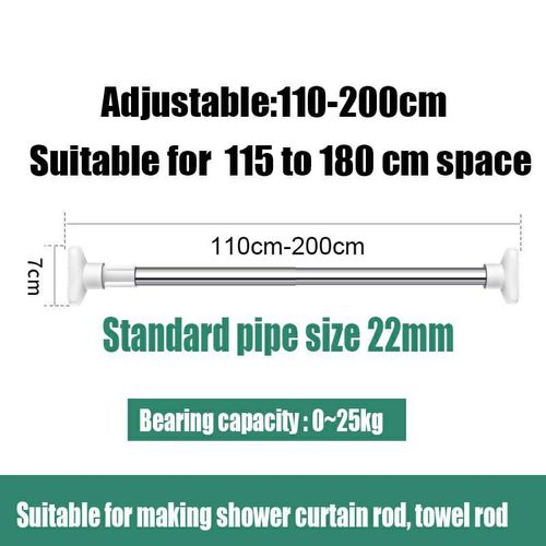 Clothes Hanger, retractable  rod, curtain steel rod, adjustable clothes/Curtain rod, kitchen adjustable rod, Hanger, shower curtain rod, expandable curtain rod,