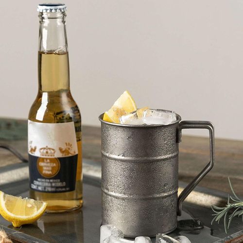 304 stainless steel mug, outdoor camping b-eer mug with wooden lid