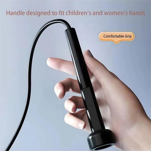 ShebSheb 2 Pack Jump Rope for Fitness, Speed Rope Skipping Rope for Men, Kids and Women, Jumping Rope for Workout, Tangle-Free PVC Long Jump Rope Set, Adjustable Exercise Jumping Rope for Adult
