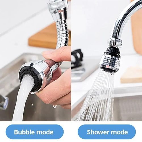 Rotable Foaming Faucet Extender