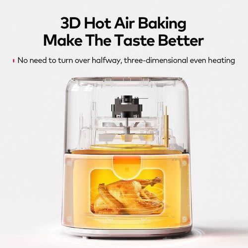 Itel 5L Multi-functional Digital Air Fryer, 1500W, Upgraded Steam Humidification Technology - Blue