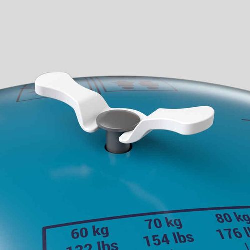 Decathlon Size 1 / 55 Cm Durable Swiss Ball - Blue