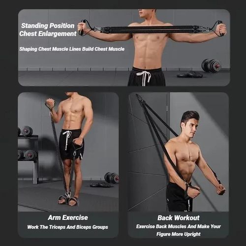 Pedal tensioner home multifunctional men's and women's fitness back and abdominal muscle training puller