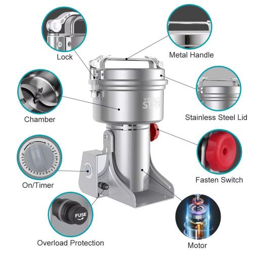 WINNING STAR Electric Grinder