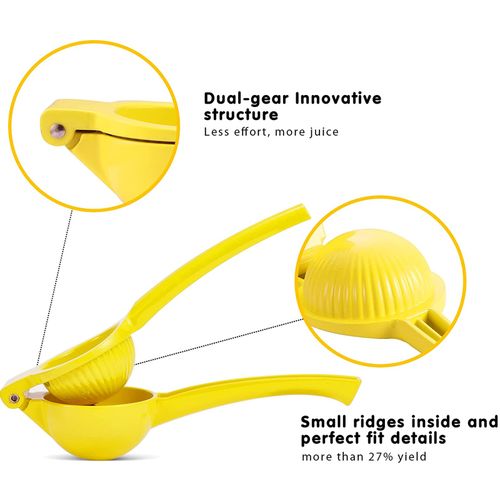 Lemon Lime Squeezer, Manual Juicer Citrus Squeezer Press For Max Extraction