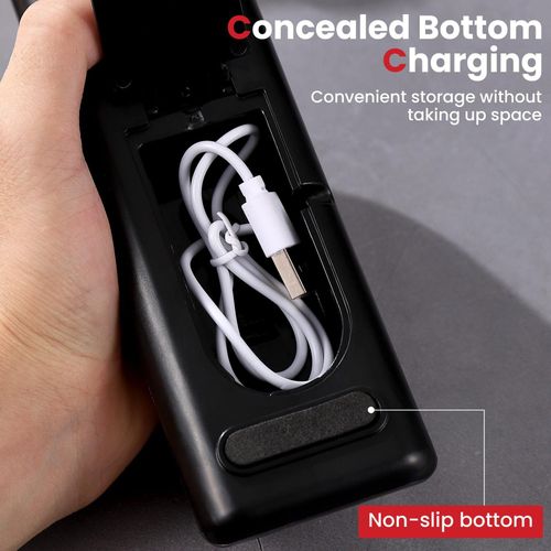Electric Knife Sharpener for Home Kitchen, Automatic Rechargeable Knife Grinder