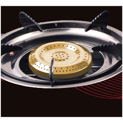 Em Table Top Gas Cooker, 2 Burner With A Strong Glass Gas Cooker GS002  (1YR WRTY)