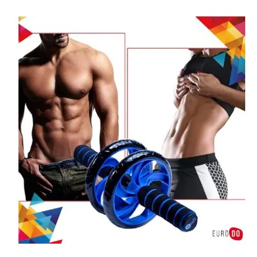 Tummy Trimmer+ ABS ROLLER With Small Mat + Skipping Rope-(all Three Items)Tummy Trimmer Portable Belly Slimming Foot Pedal Abdomen Leg Exerciser Elastic Sit Up Abdomen Gym