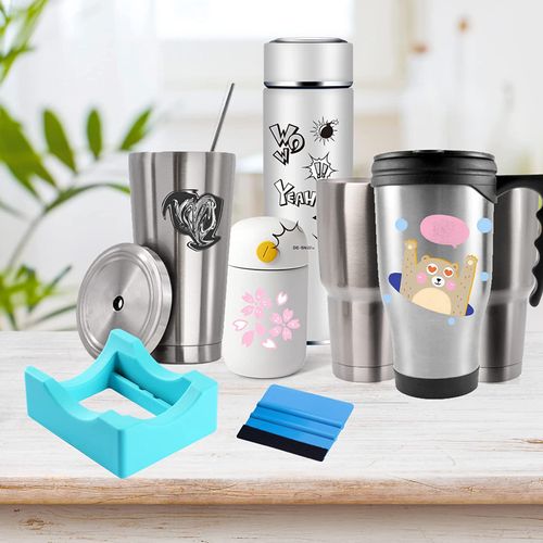 Silicone Cup Cradle For Tumblers,  Silicone Anti-Slip Tumbler Holder