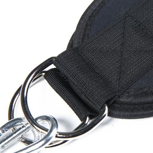 Dipping Pull Up Weight Belt With Chain Gym Fitness Dip Ups Back Waist