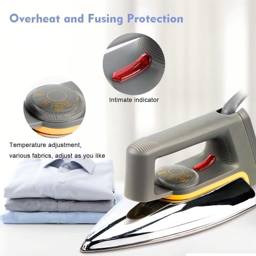 Handheld electric iron, European standard, American standard, household steam iron, small ironing bucket, portable ironing machine for ironing clothes