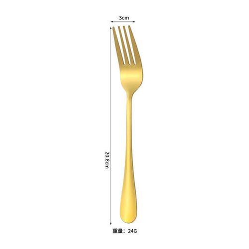 Stainless steel cutlery 24-piece gift box hotel western steak k-n-ife fork spoon dessert spoon