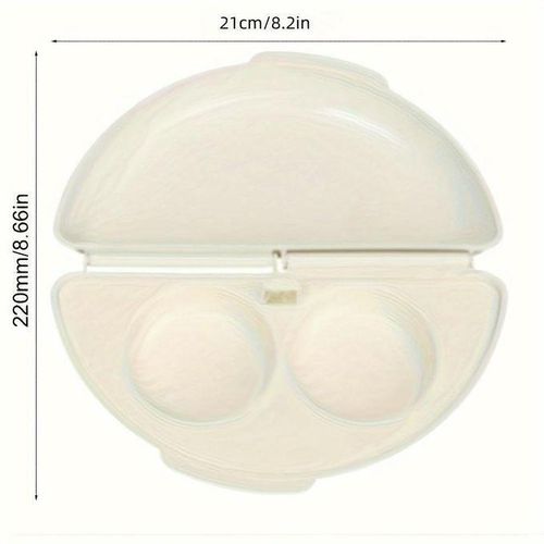 Effortless Cooking: Microwave Oven Egg Steamer &amp; Poacher, Kitchen Essential