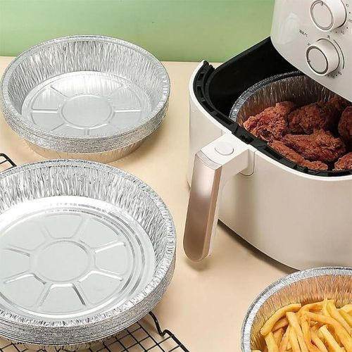 55 Pack Disposable Aluminum Pans for Baking, Roasting &amp; Reheating