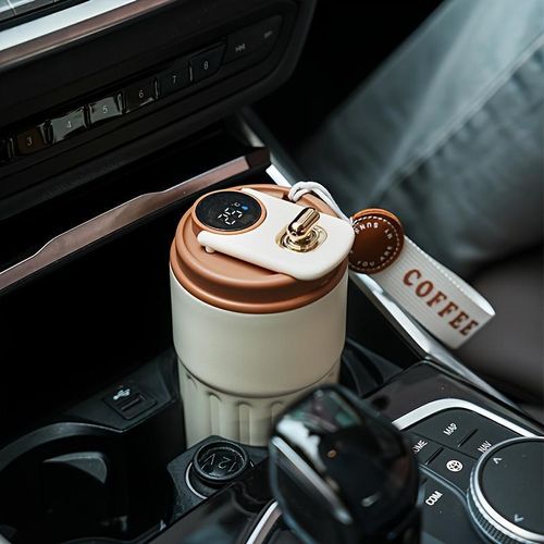Digital Display Thermos Cup Coffee Cup Mug
