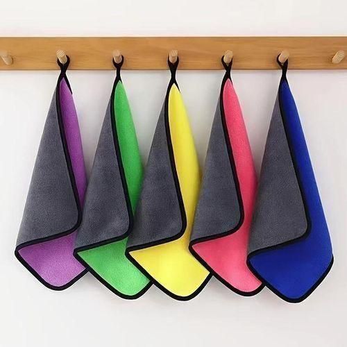 5pcs Ultra-Absorbent Towels For Kitchen,housekeeping,car WITH FREE GIFTS