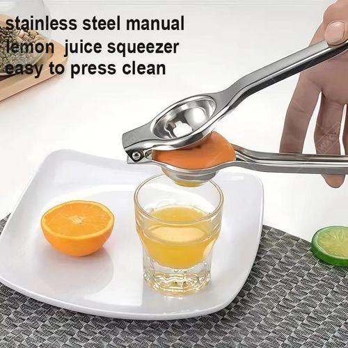 General Heavy Duty Lemon Juicer – Stainless Steel Manual Juicer for Citrus Fruits such as Limes, Oranges, and Lemons – Manual Citrus Juicer Kitchen Tool