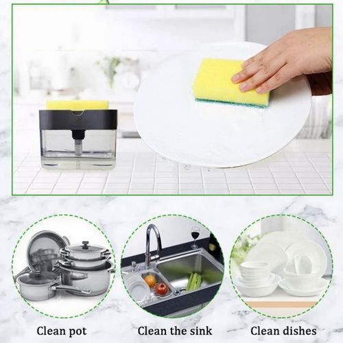 Portable Soap Dispenser Kitchen Detergent Press Box Kitchen Tools