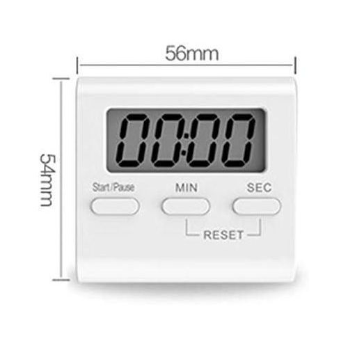 Flushrenic Kitchen Timer, Digital Kitchen Timers Magnetic Countdown Timer with Loud Alarm, Big Digits, Back Stand for Cooking, Classroom, Teachers - AAA Battery Included