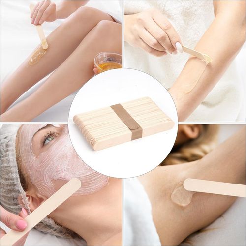100pcs Natural Wooden Food Grade Craft Sticks
