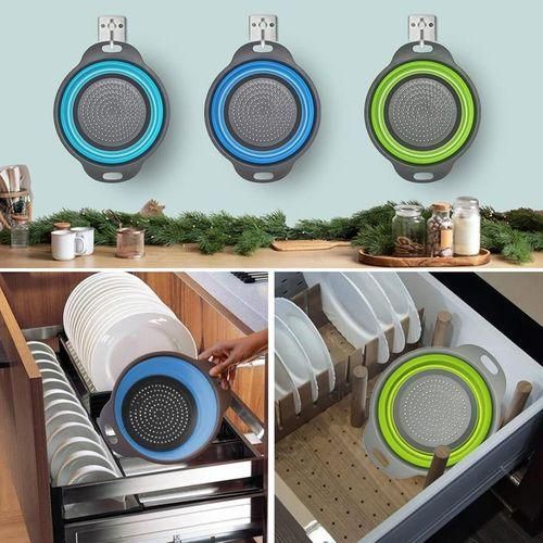 3pcs Retractable Foldable Vegetable Washing Basket