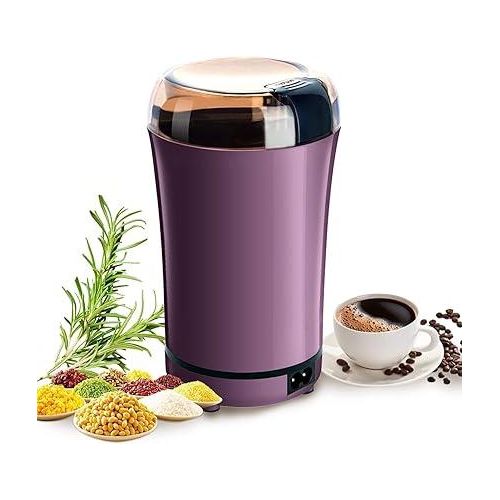 Coffee Grinder Multi-Functional Electric Stainless Steel Multifunction Household Electric Cereals Grain Portable Coffee Bean Seasonings Spices Mill Powder Grinder Machine For Kitchen