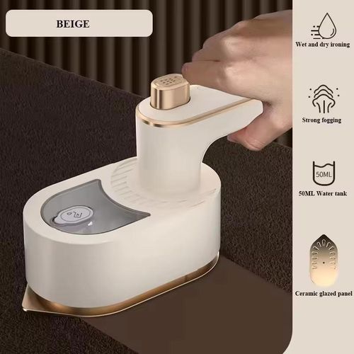 Handheld hanging iron, small folding iron, portable iron for home and dormitory use, portable steam iron