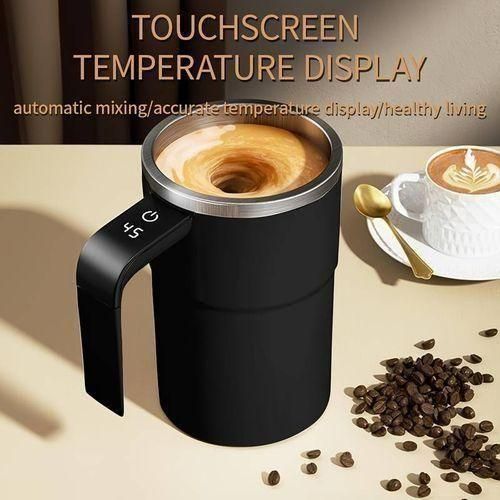 Automatic Stirring Cup, Electric Stirring Cup, 304 Stainless Steel Coffee Cup