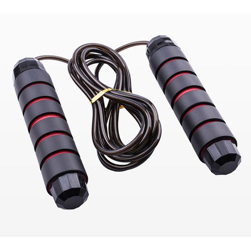 Red Weighted Jump Skipping Rope For Fitness &amp; Workout
