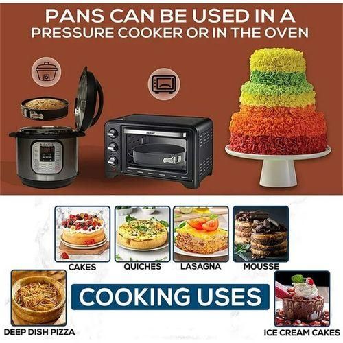 100-piece Cake Baking Supplies Set With 3 Baking Trays, Cake Decorating Set