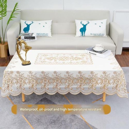 PVC tablecloth rectangular 90*140cm