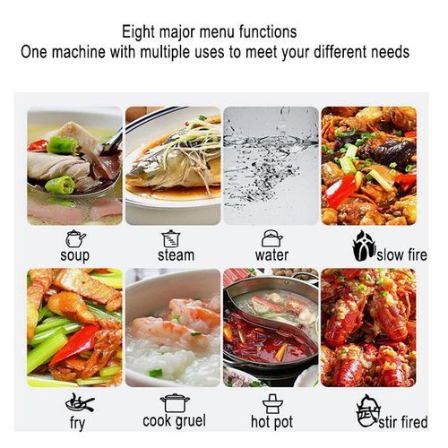 Household multi-function induction cooker 2200w high-power hot pot cooking Congee intelligent integration