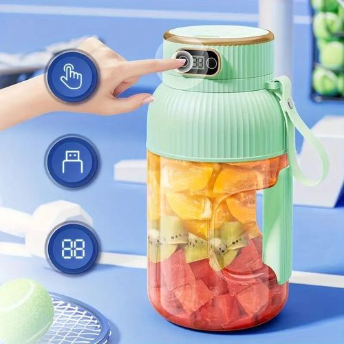 1200ml Electric Juicer Cup, Ice Crusher - Green
