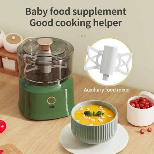 Mini Wireless Electric Baby Food Maker Dual Purpose Garlic Puree 350ml Usb Charging Kitchen Food Shredder Meat Grinder Vegetable