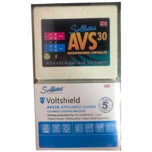 Sollatek  AVS 30 Automatic Voltage Switcher 30 Amps Voltage Stabilizer Over &amp; Under Power Voltage Protection Regulators