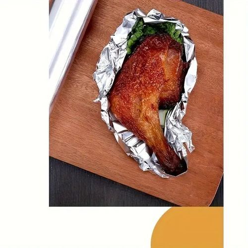 2pcs Food Grade Tin Foil For Air Fryer/oven (20m*30cm)