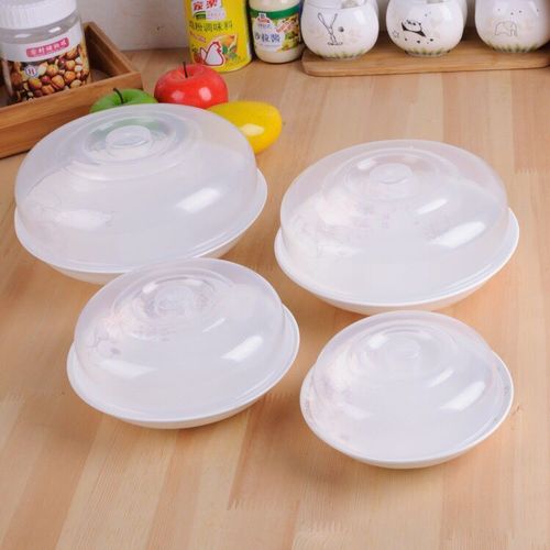 12pcs Microwave Safe Cover Dish Plate Lid Hot Food Lids For Kitchen